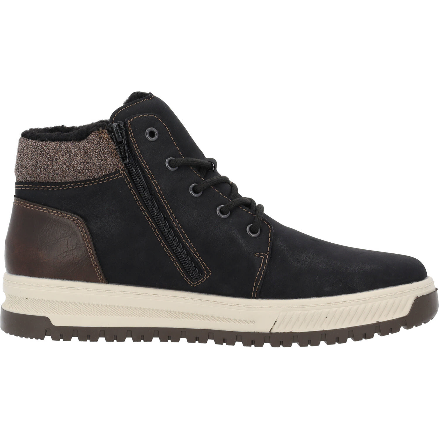Rieker 38542, Stiefel, Herren, Braun/Schwarz/Kastanie