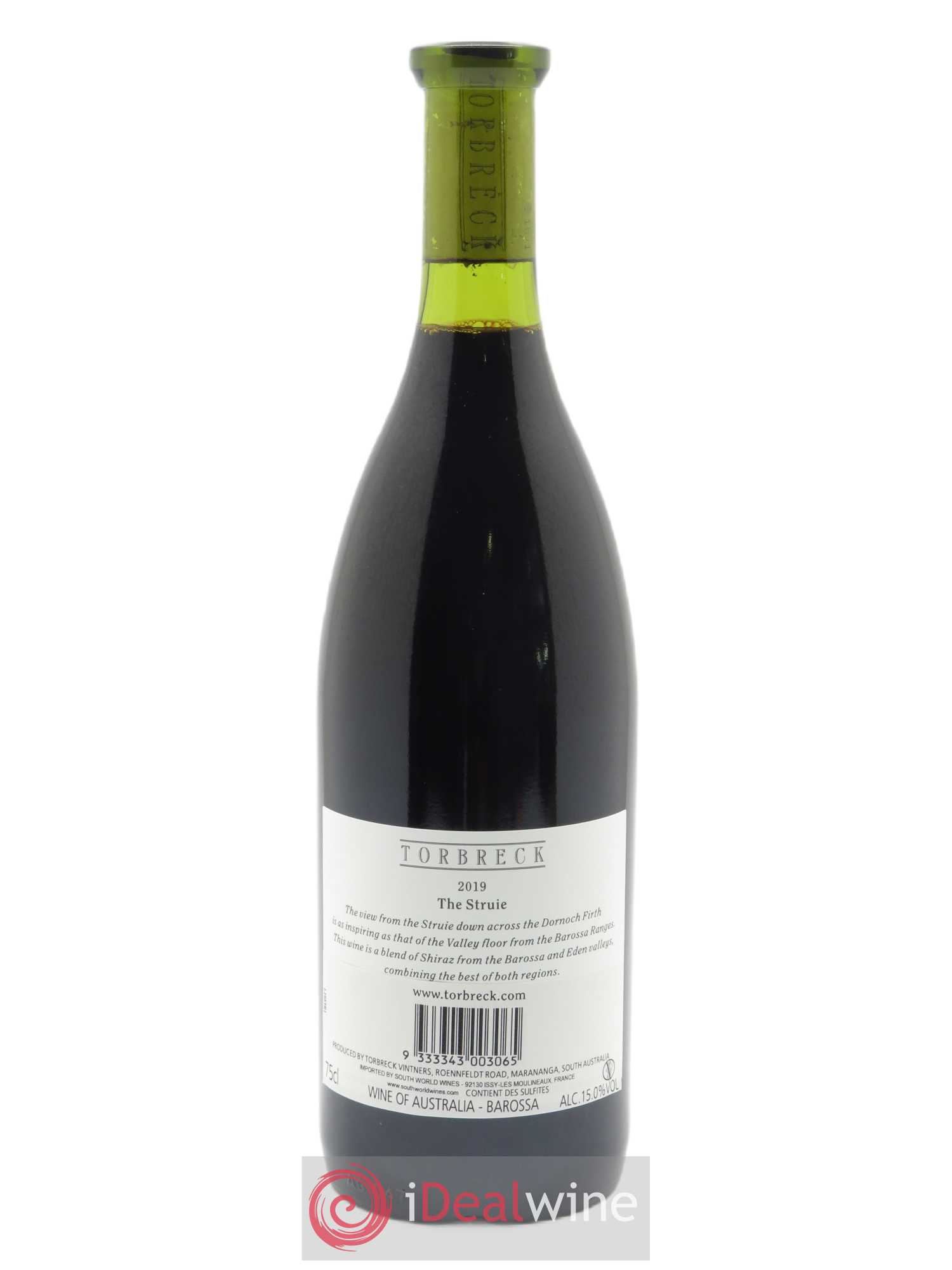 Barossa Valley Torbreck The Struie  2019 - Lot de 1 Bouteille