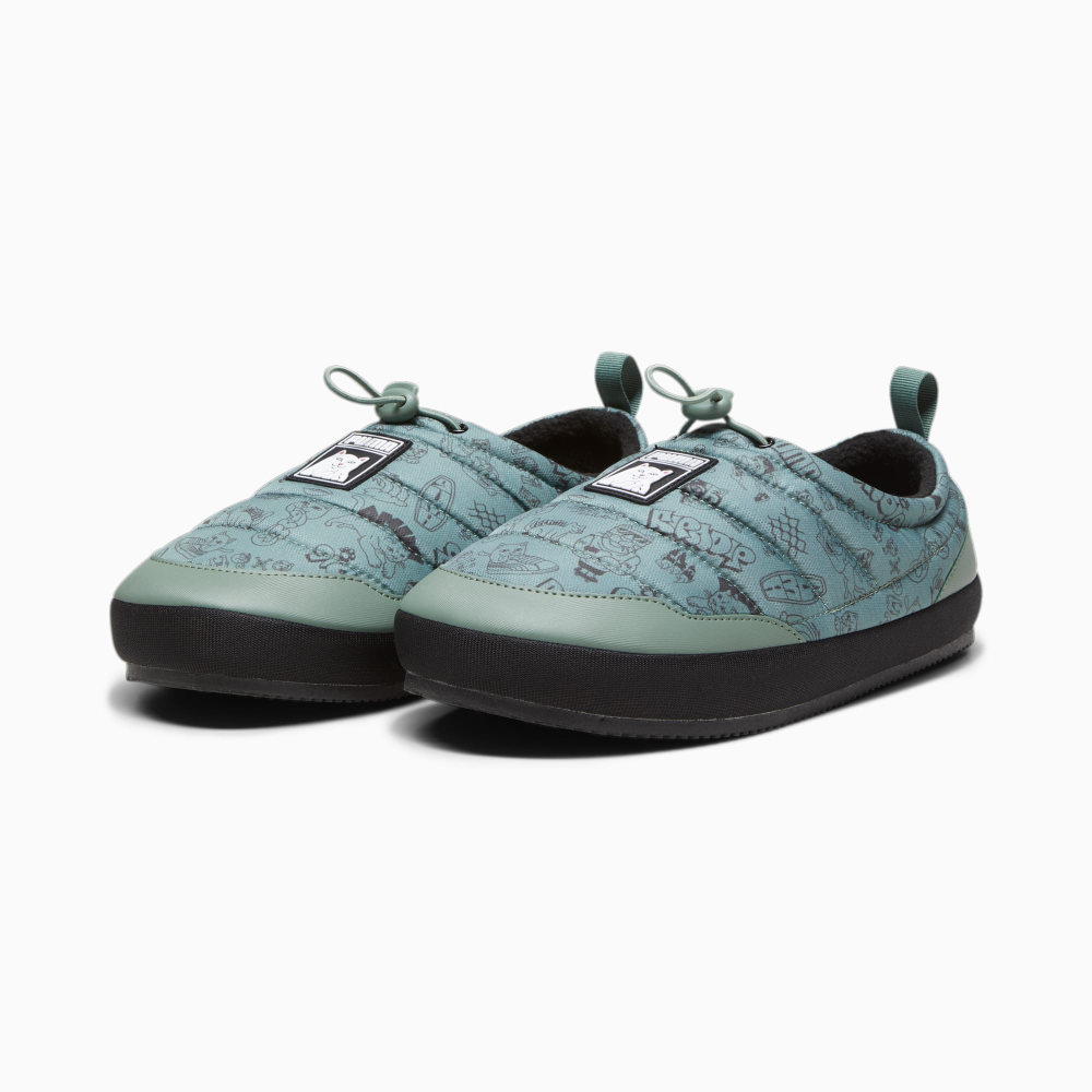 PUMA x RIPNDIP Tuff Plus Slipper 393540_01 / grün