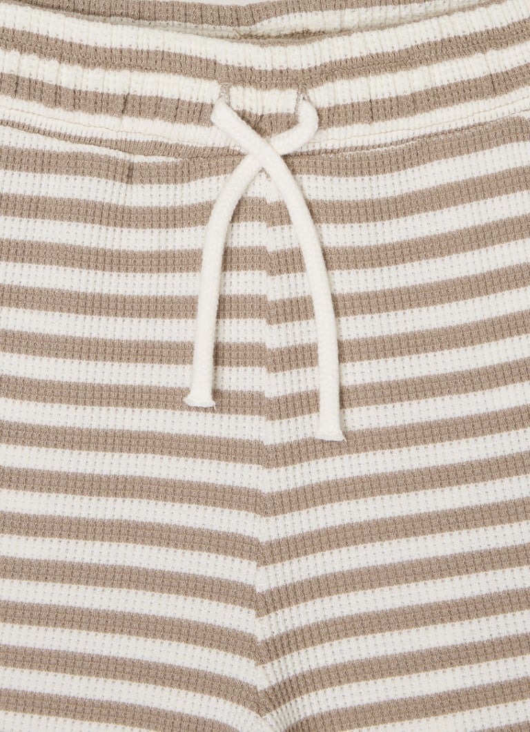 Lil' Atelier NMMJonas Organic Cotton Straight Cut Athletic Shorts