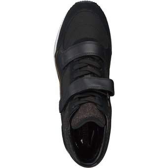 Michael Kors Gentry High Top Sneaker in schwarz