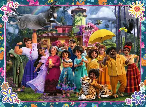 Kinderpuzzle ab 6 Jahren - Die Familie Madrigal - 100 Teile