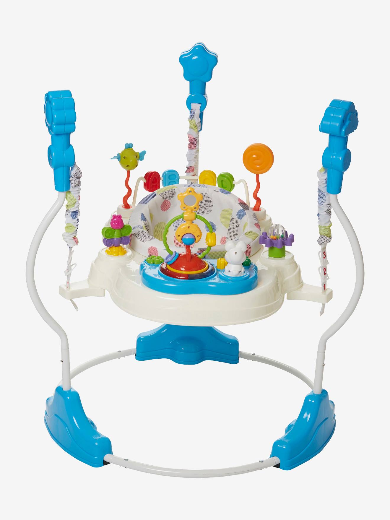 Sauteur et centre d’éveil Babysauteur vertbaudet multicolore