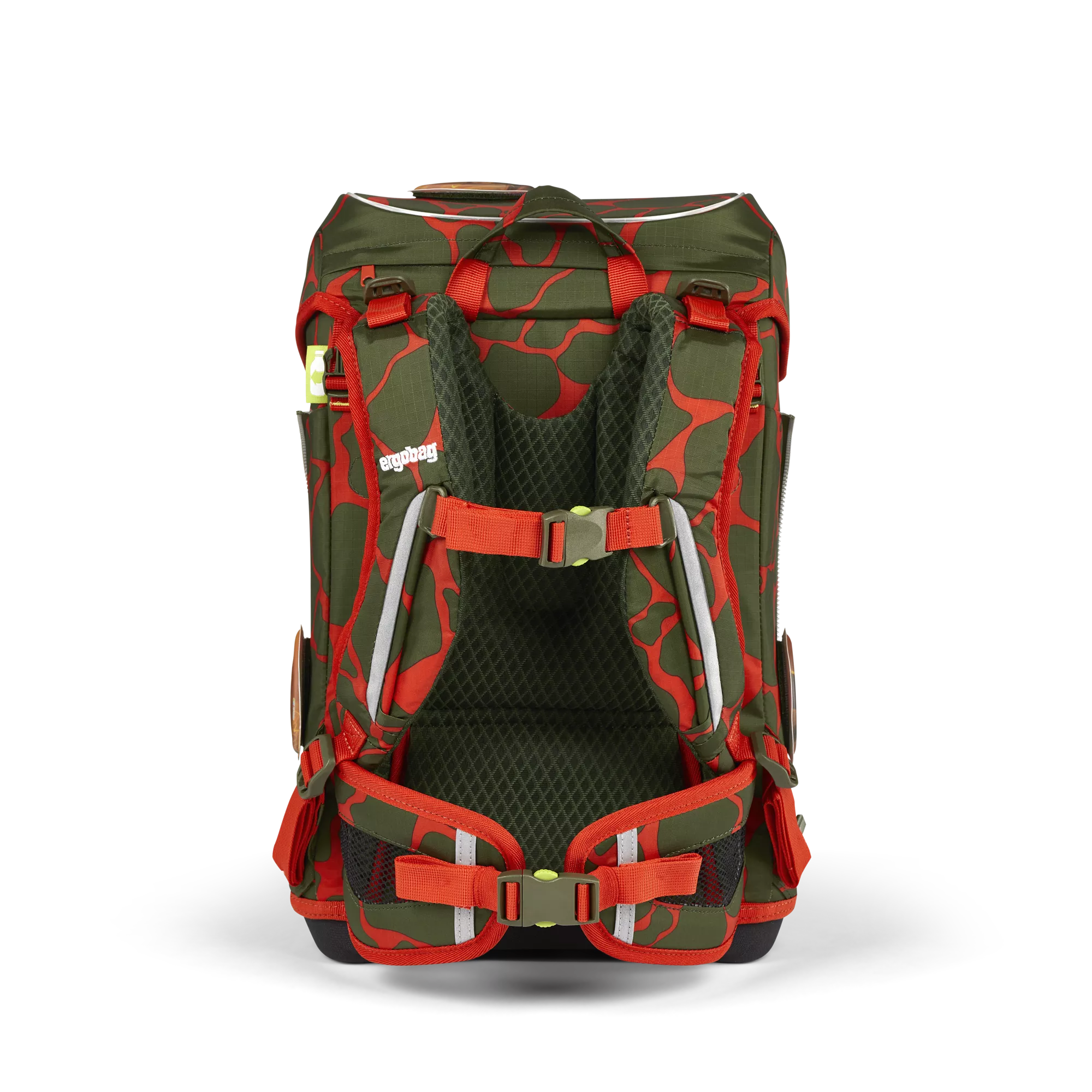 ergobag Schulranzen-Set Feuerspeibär