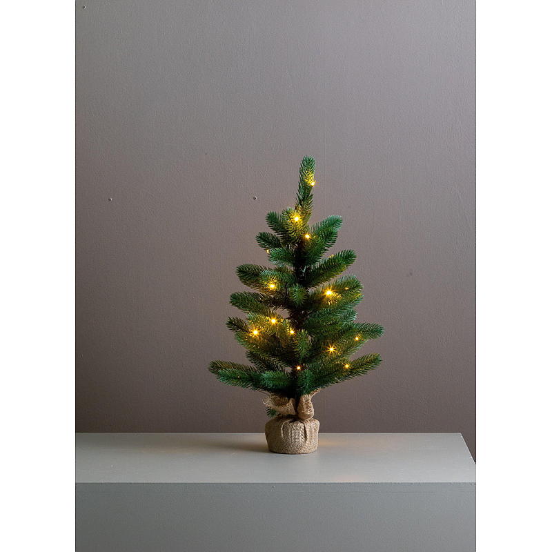 Light IT Røros prydtre 60 cm, 20 LED-lys
