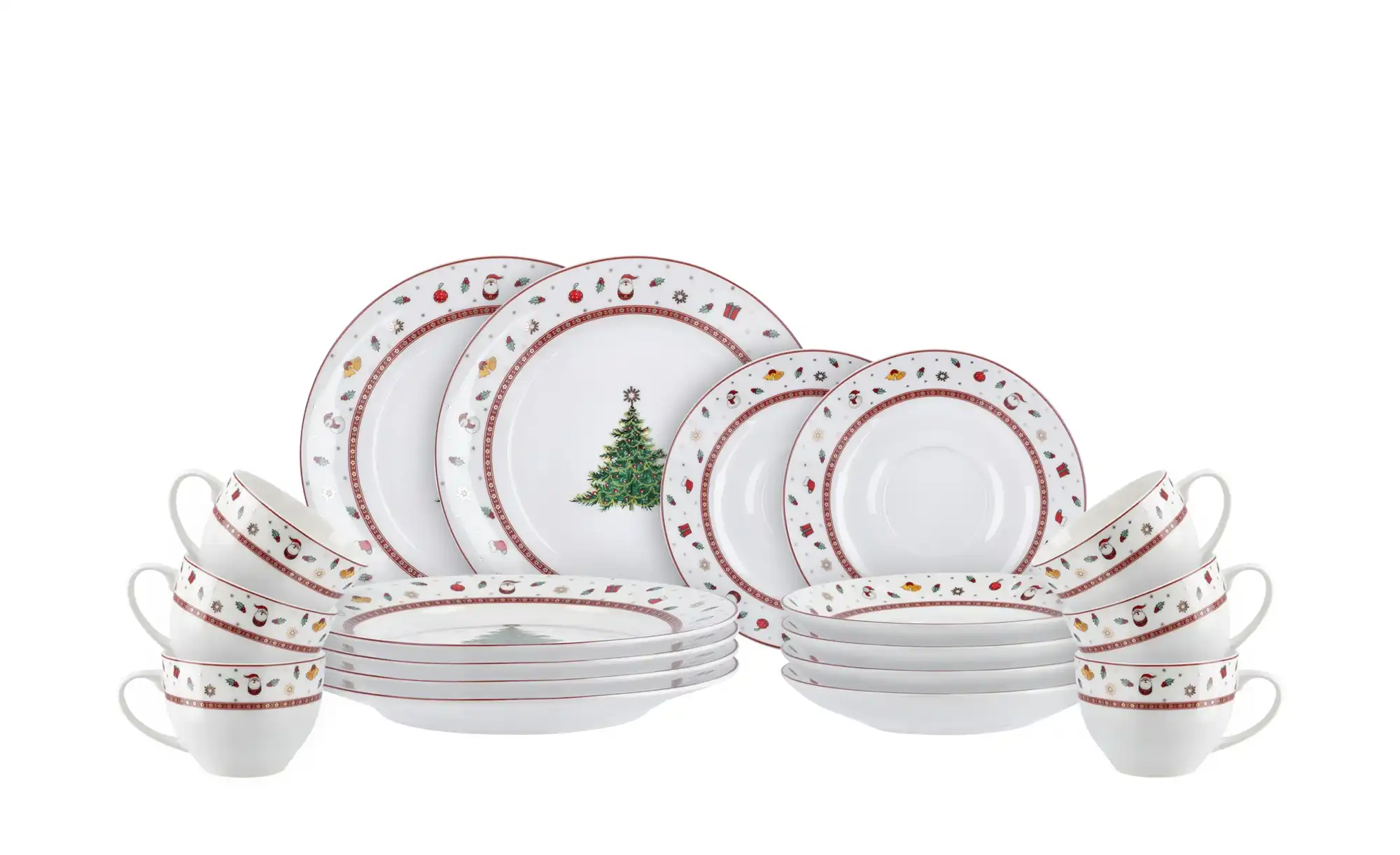 Peill Putzler Weihnachts-Kaffeeservice  Santa