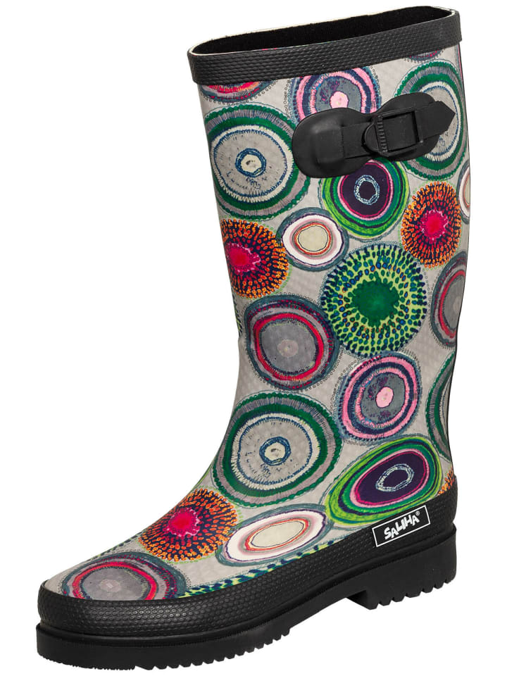 Bockstiegel Regenstiefel Anja in schwarz/multi günstig kaufen