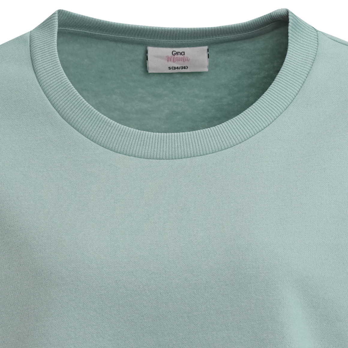 Damen Umstands-Sweatshirt im Boxy-Style