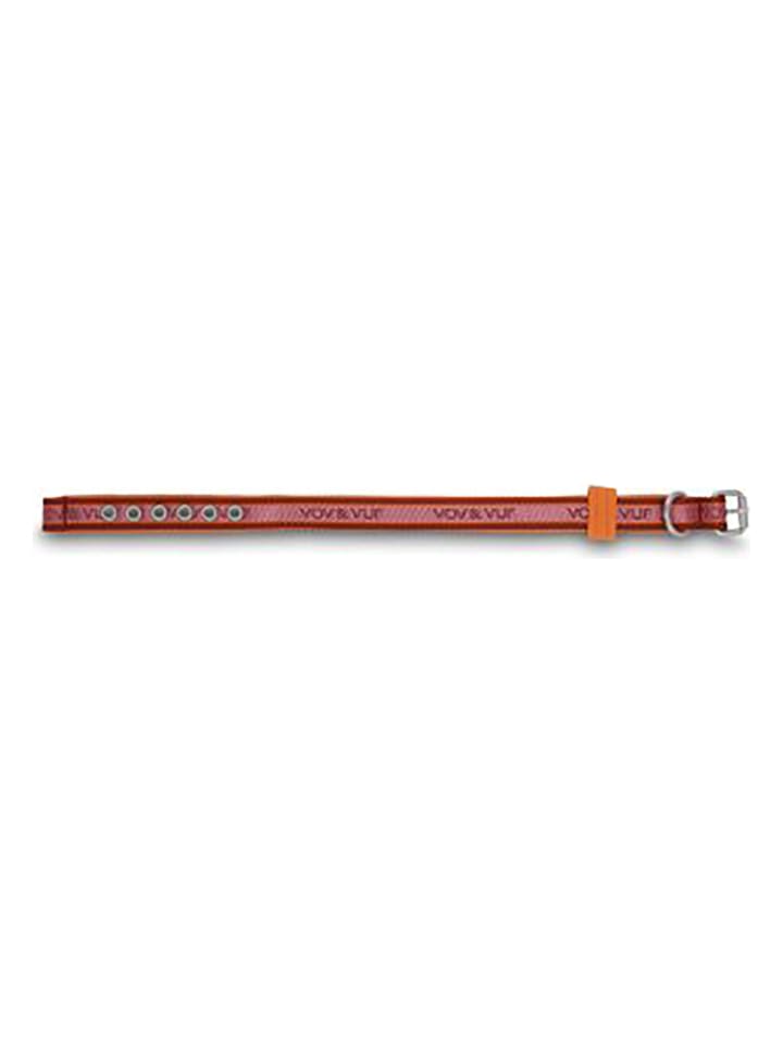 VOV & VUF Hundehalsband in Orange/ Rot günstig kaufen onesize