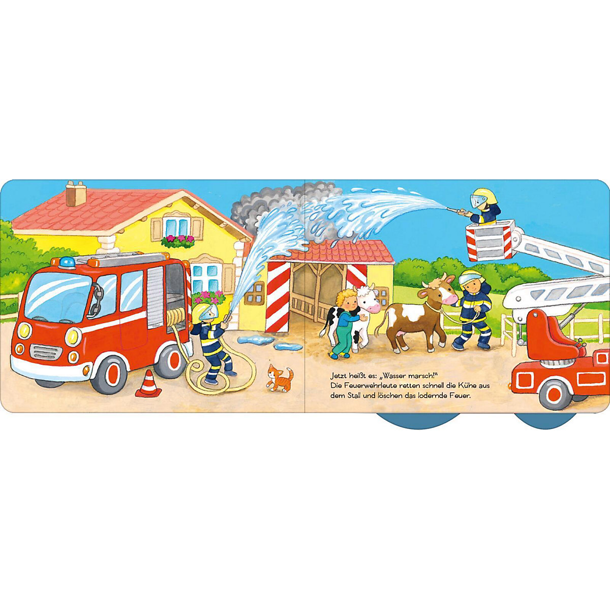 Tatütata, kleine Feuerwehr!