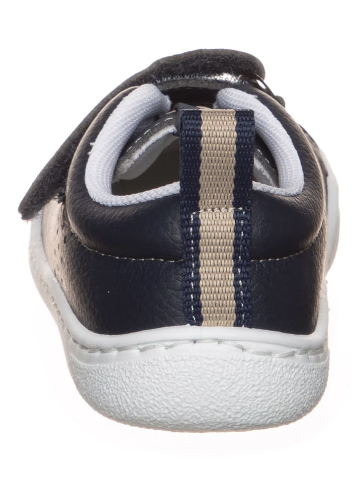 kmins Leder-Sneakers in Dunkelblau günstig kaufen