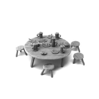 HQ Resin - Commoner Feast Basing Kit 3
