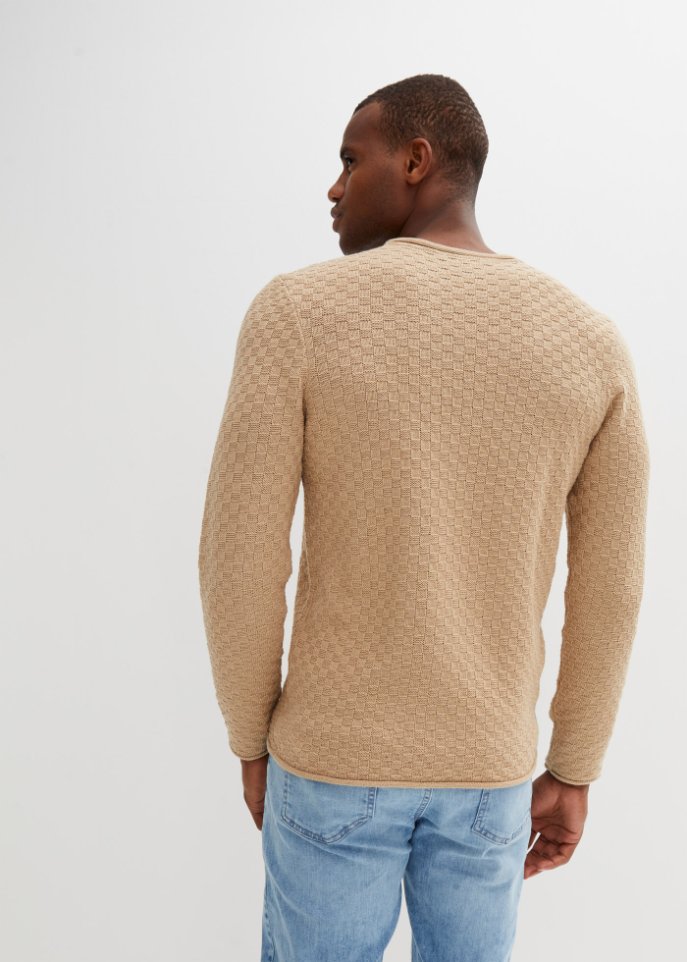 Pullover mit recycelter Baumwolle