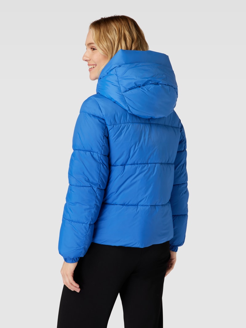 Steppjacke mit Kapuze Modell 'UPPSALA' in royalblau