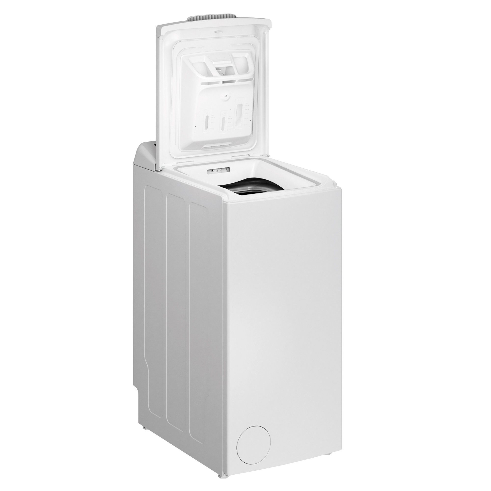 Privileg Waschmaschine Toplader PWT D61253P N (DE), 6 kg, 1200 U/min, Mehrfachwasserschutz+, Turn&Go, Rapid Wash, 14 Programme