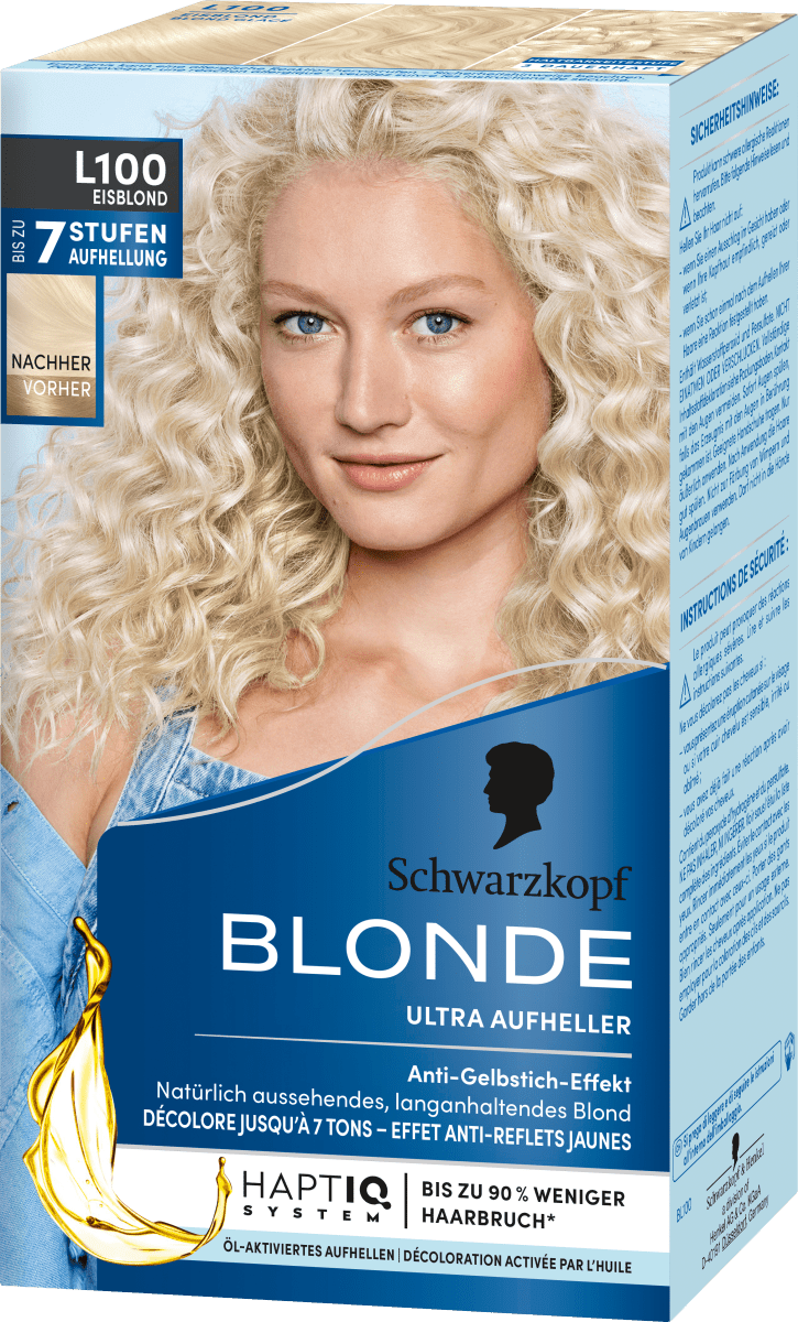 Haare Aufheller Ultra L100 Eisblond, 1 St