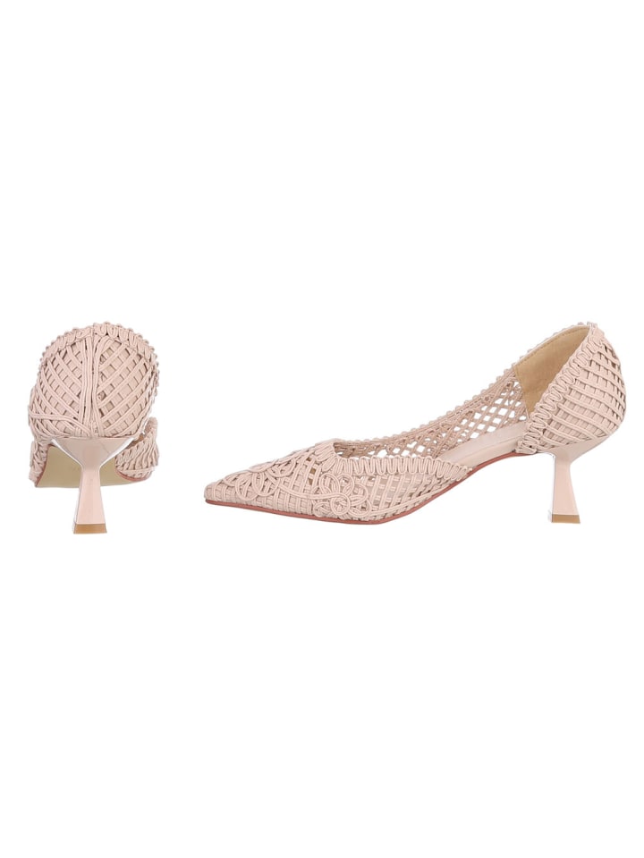 Ital-Design High Heel in Beige günstig kaufen