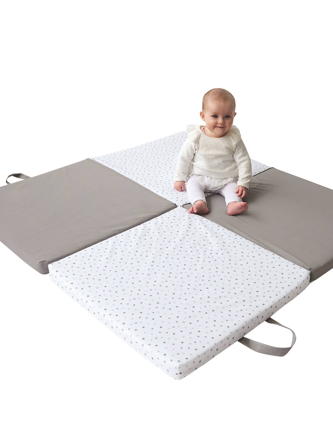 Tapis de motricité multifonctions CANDIDE gris