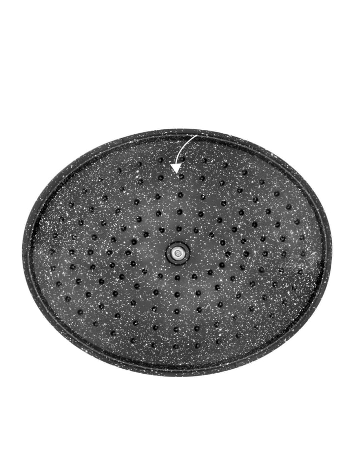 Stoneline Cocotte Bräter Rund 28 cm | mit Deckel in Orange günstig kaufen Ø 28 cm
