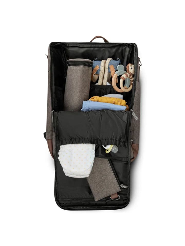 ABC-Design Wickel-Rucksack Tour mit großem Frontfach - inkl. in schwarz,braun günstig kaufen onesize