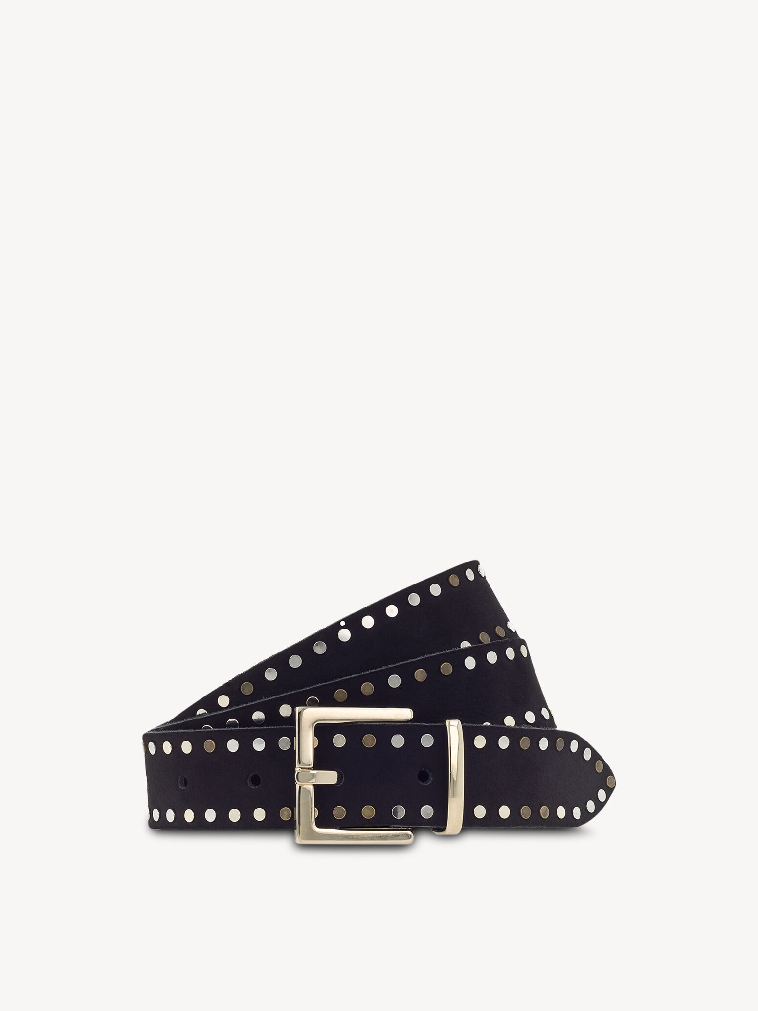 Ceinture en cuir - noir