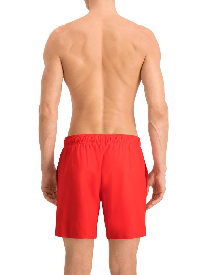 Puma Badehose SWIM MEN MID SCHORTS in Red günstig kaufen