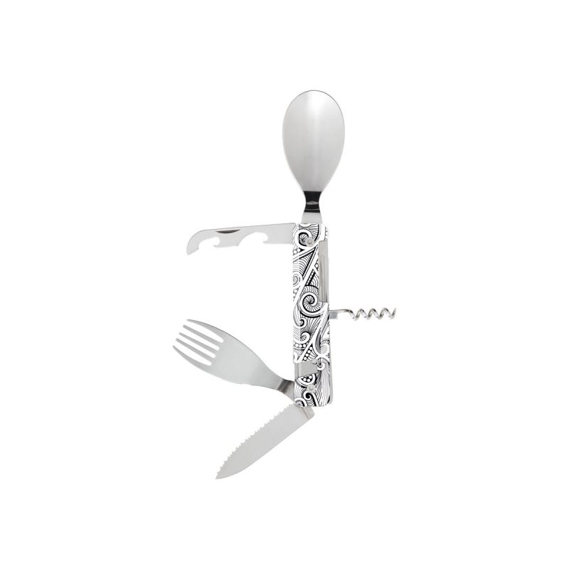 Akinod Multifunction Cutlery 13H25 Mirror Arabesques