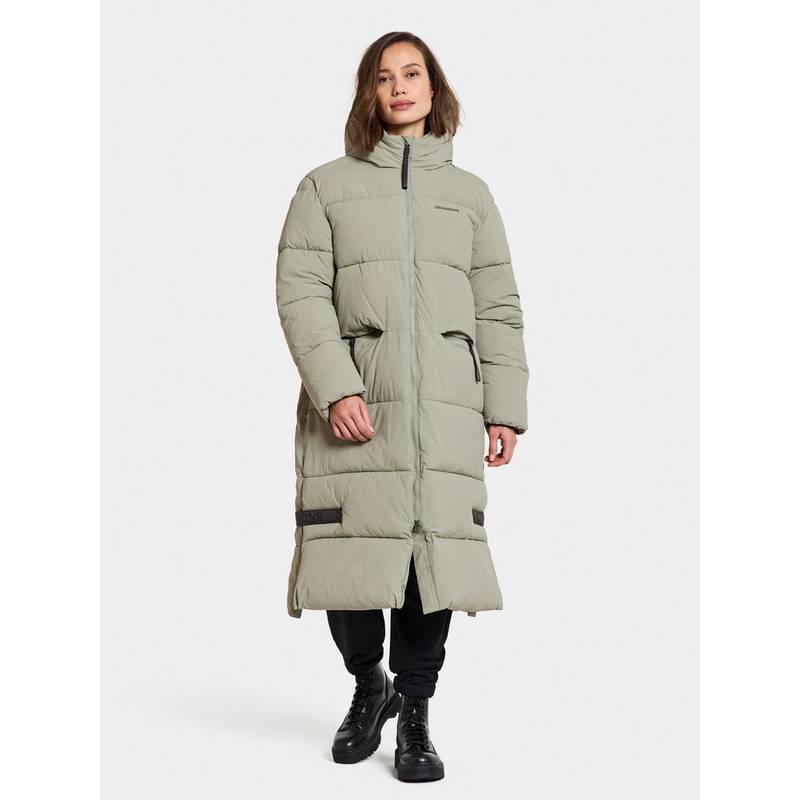 Didriksons Nomi Long Steppmantel Damen