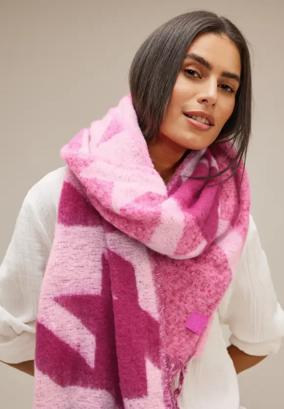 Street One Cosy Schal mit Fransen