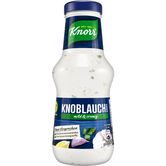 Knorr Knoblauch Sauce 250ML