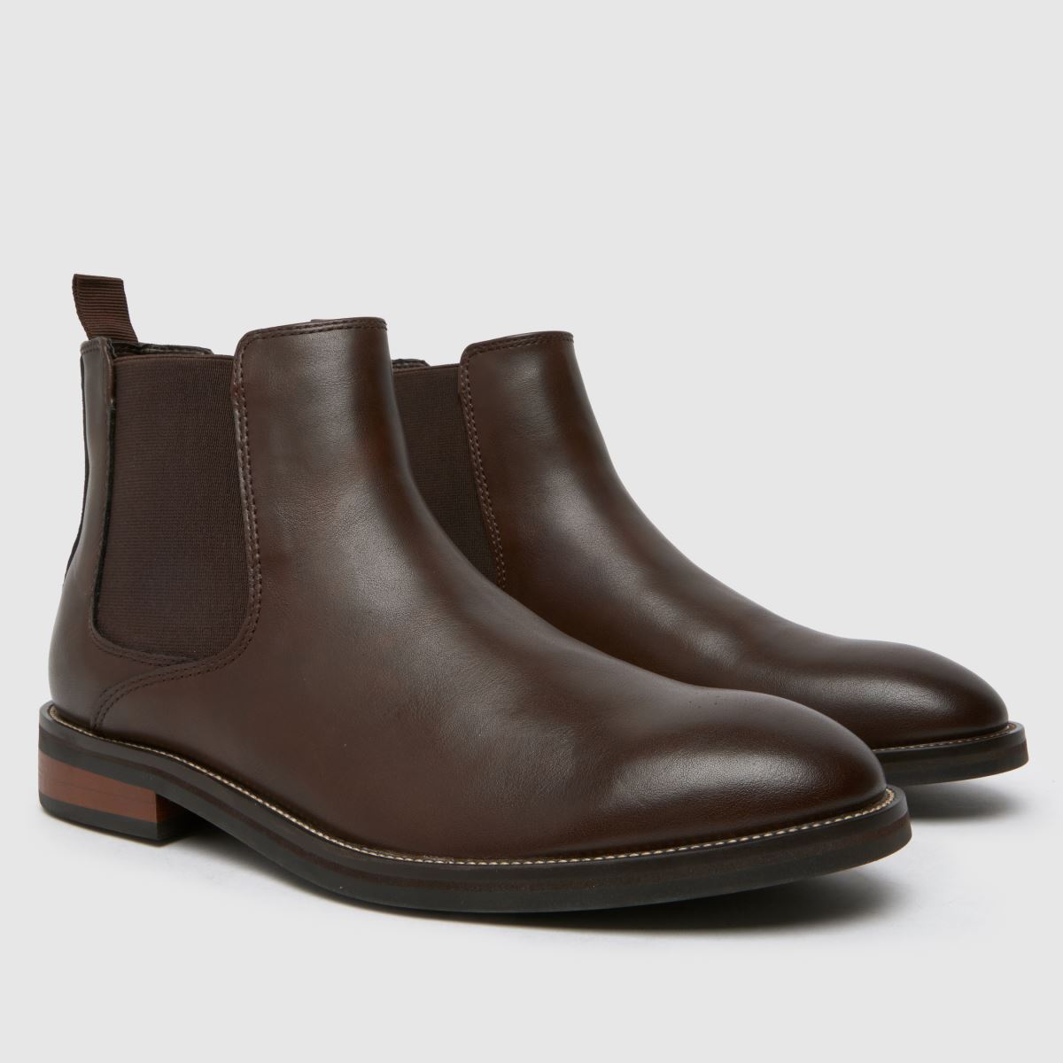 Schuh Damon Chelsea-stövlar i brunt