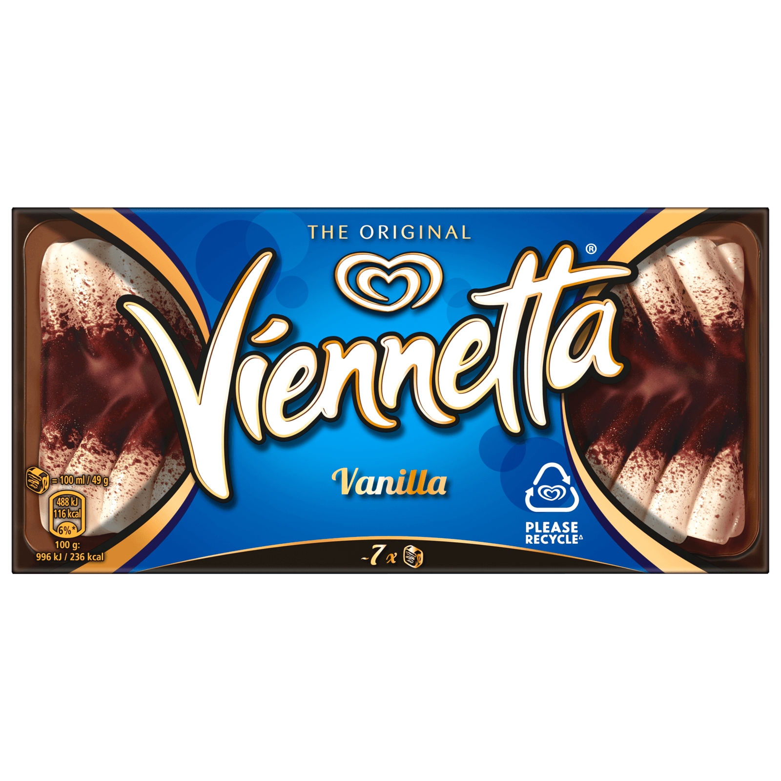 Langnese Viennetta Vanille Eis 650 ml