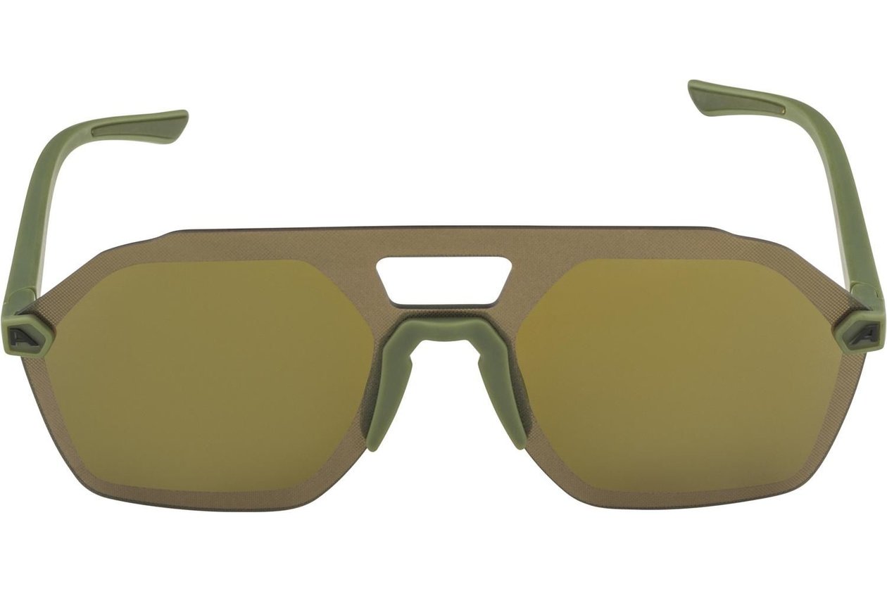 Alpina Beam I olive matt / bronce mirror lens