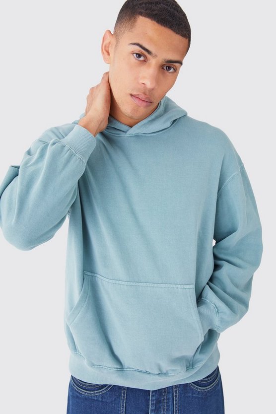 Oversize Hoodie mit floralem Print