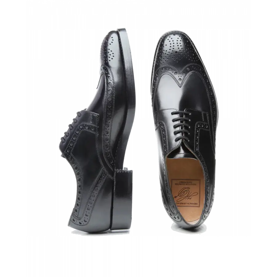 Heinrich Dinkelacker - Businessschuhe Derby LUZEN FULL-BORGUE AC Toscana calf - schwarz
