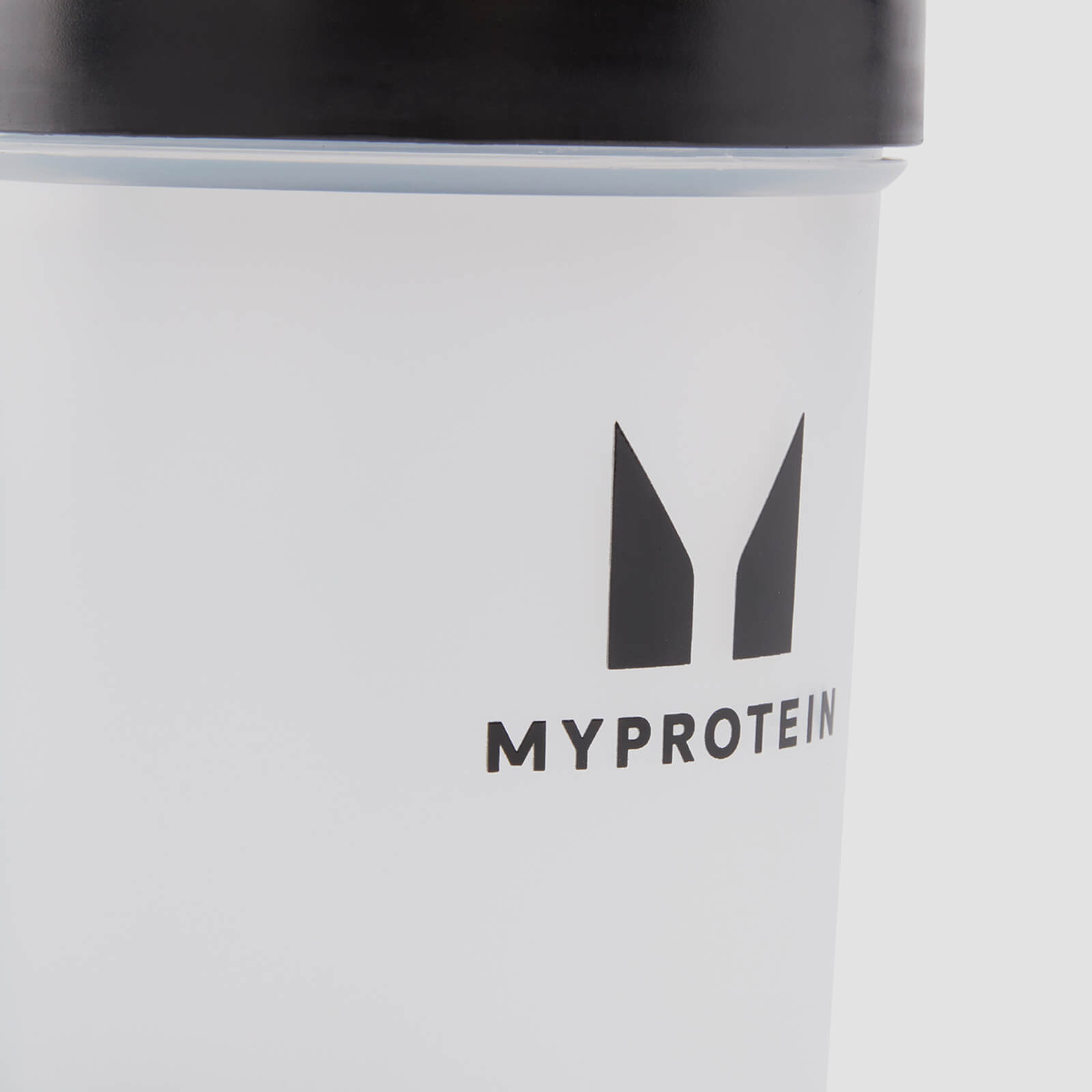 Mini-shaker en plastique Myprotein – Transparent/Noir