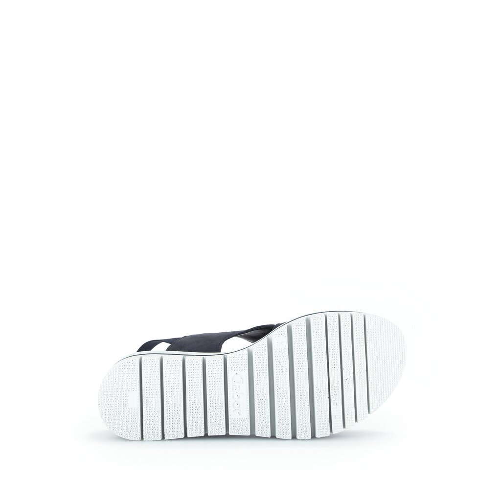 Gabor fashion Plateau Sandale blau