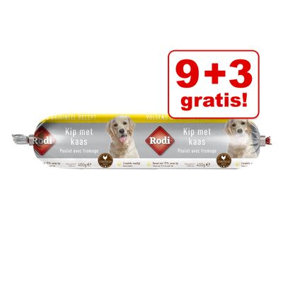 9 + 3 gratis! 12 x 400 g Rodi Wurst