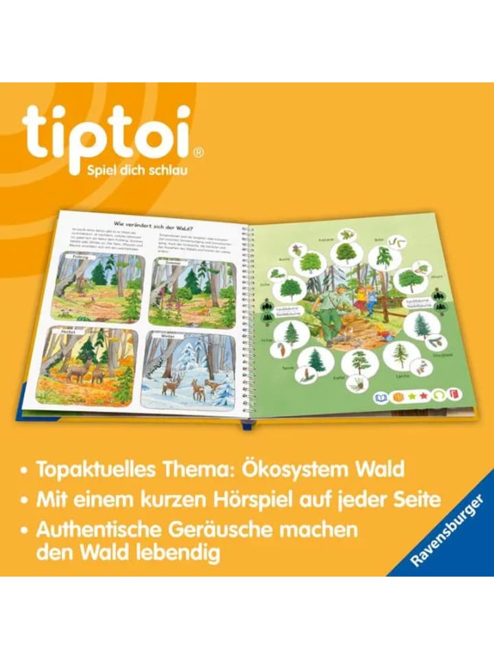 Ravensburger tiptoi® Wieso? Weshalb? Warum? - Unser Wald günstig kaufen onesize