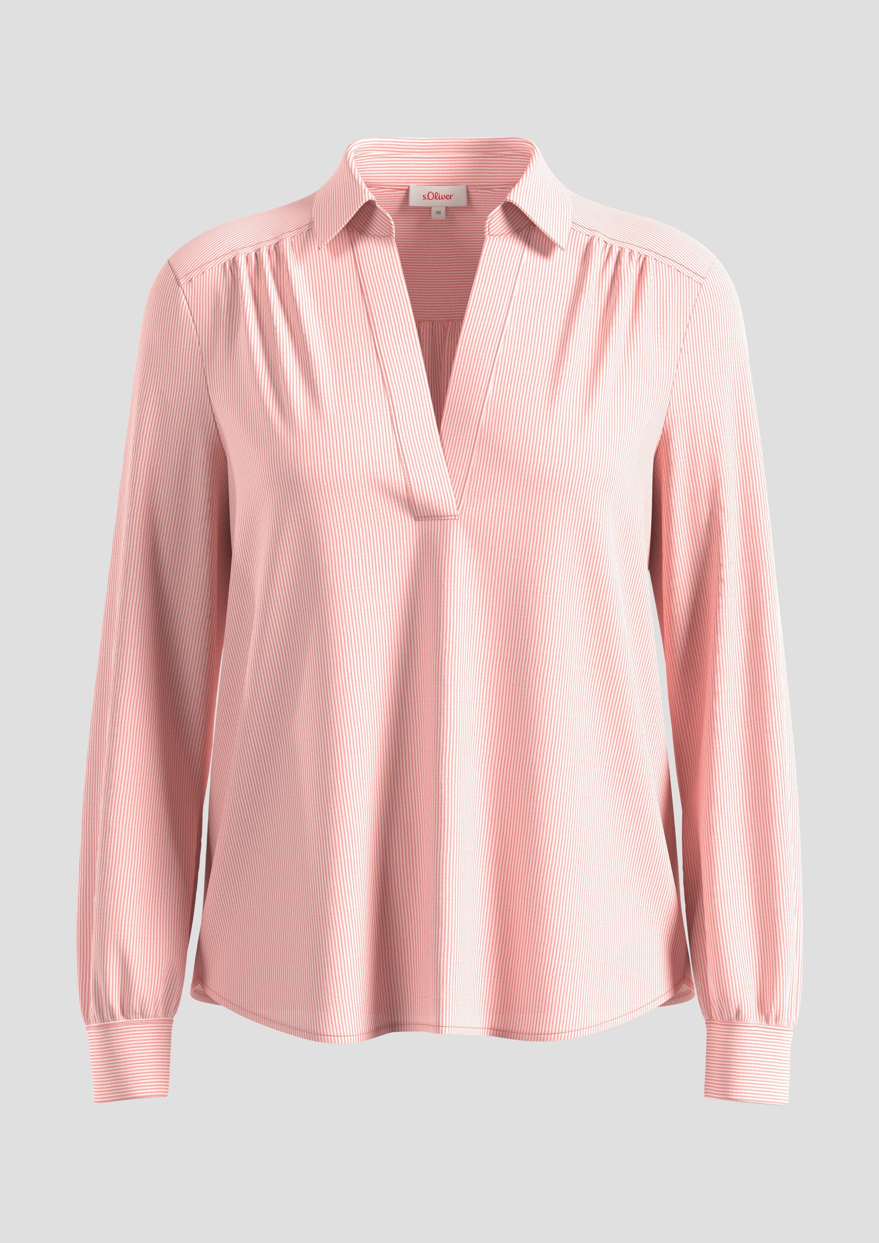 Hemdbluse aus Baumwoll-Viskosemix  2148971-25H8