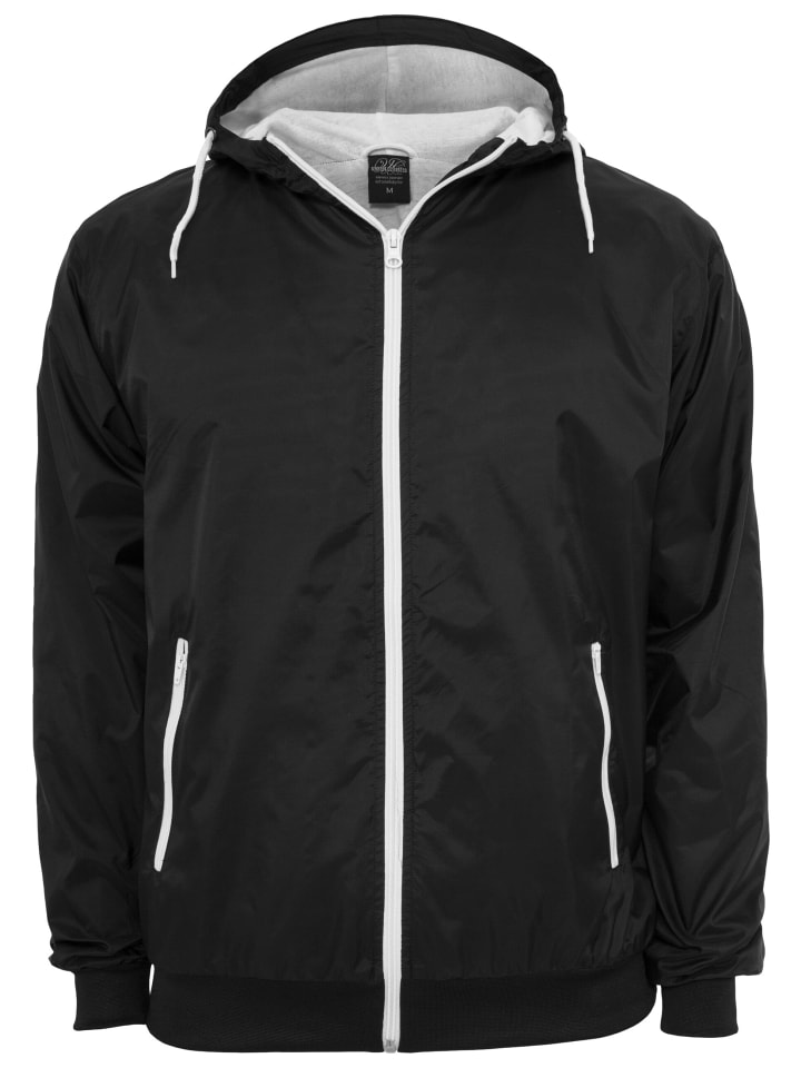 Urban Classics Urban Classics Windbreaker in blk/wht günstig kaufen