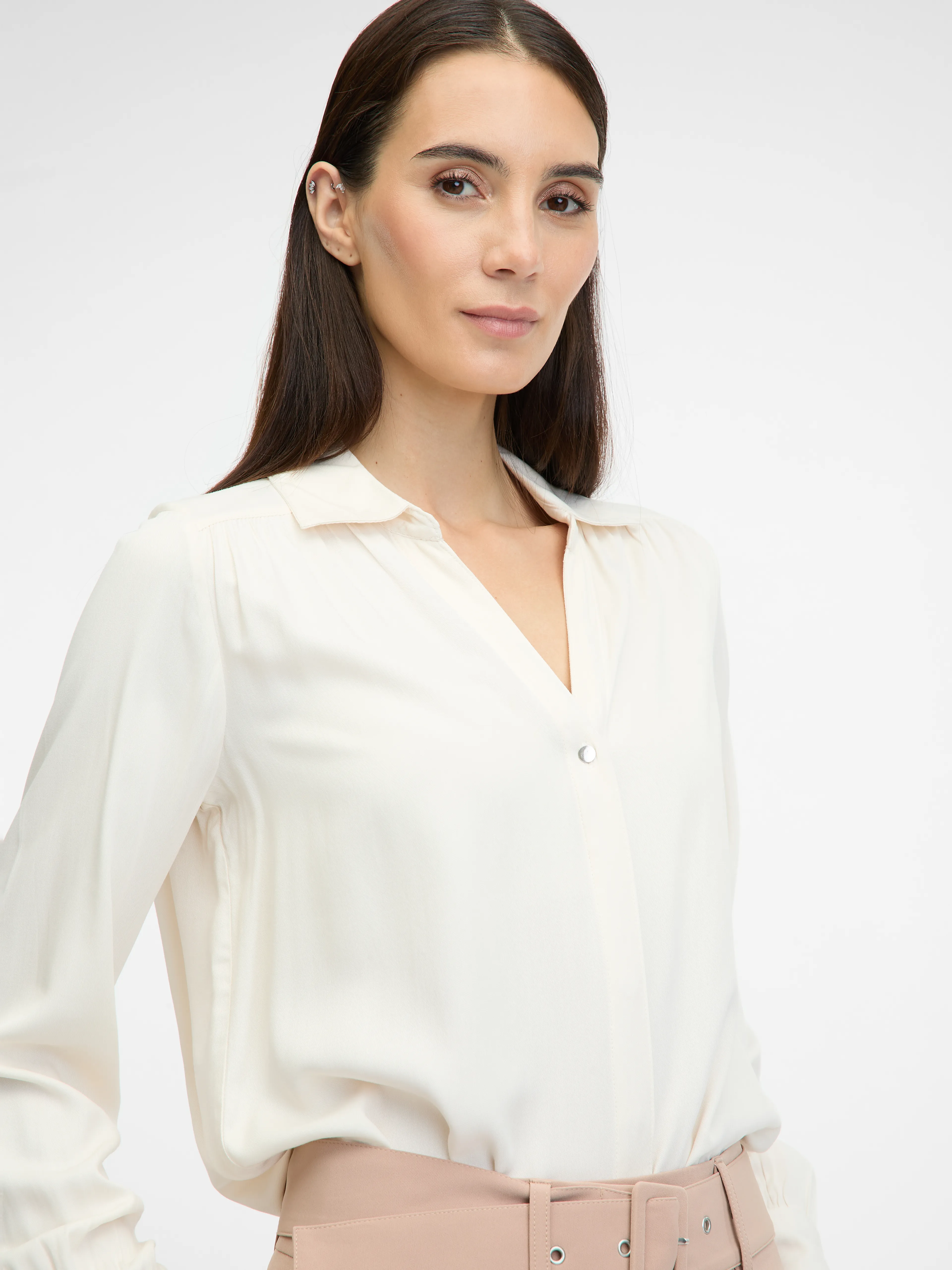 Cremefarbene Bluse ORSAY
