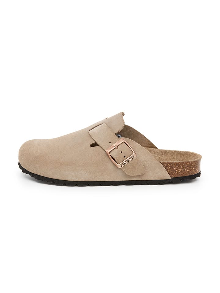 SABOKETS Clogs in Hellbraun günstig kaufen