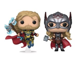 Thor: Love and Thunder POP! Vinyl Figuren 2er-Pack - Thor & Mighty Thor