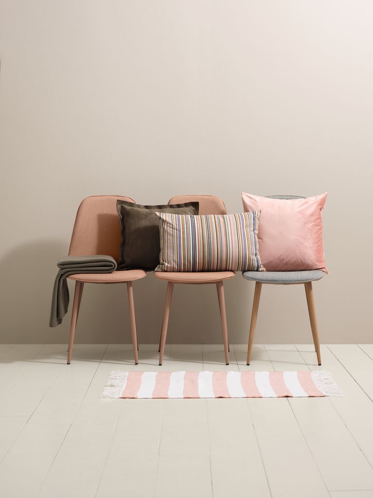 ERTEVIKKE Pynteputetrekk ERTEVIKKE 50x50 pudderrosa