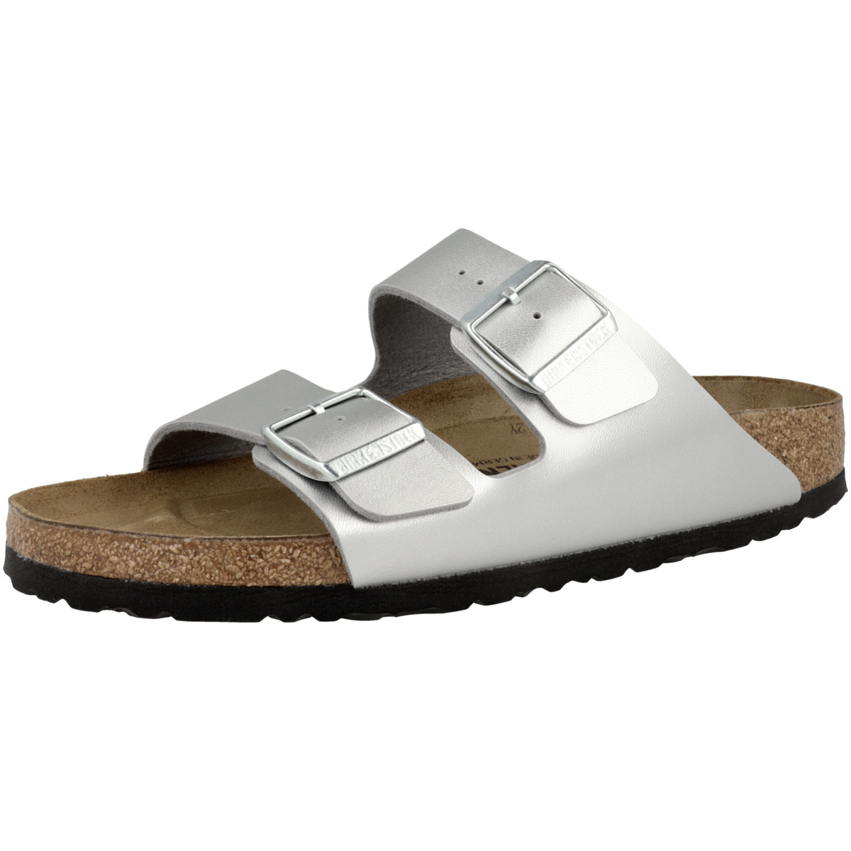 Birkenstock Arizona Sandale silber