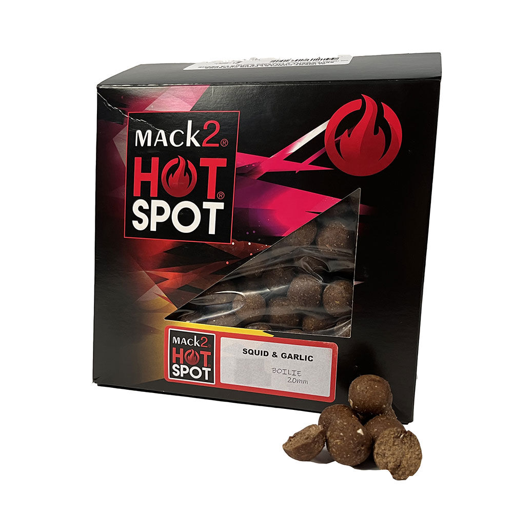 Boilies Mack2 al gusto di calamaro e aglio, 1 kg