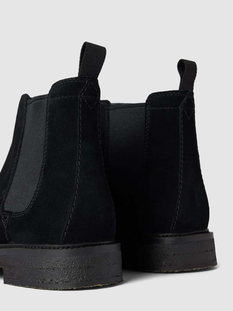 Chelsea Boots mit Label-Detail Modell 'CLARKDALE' in schwarz