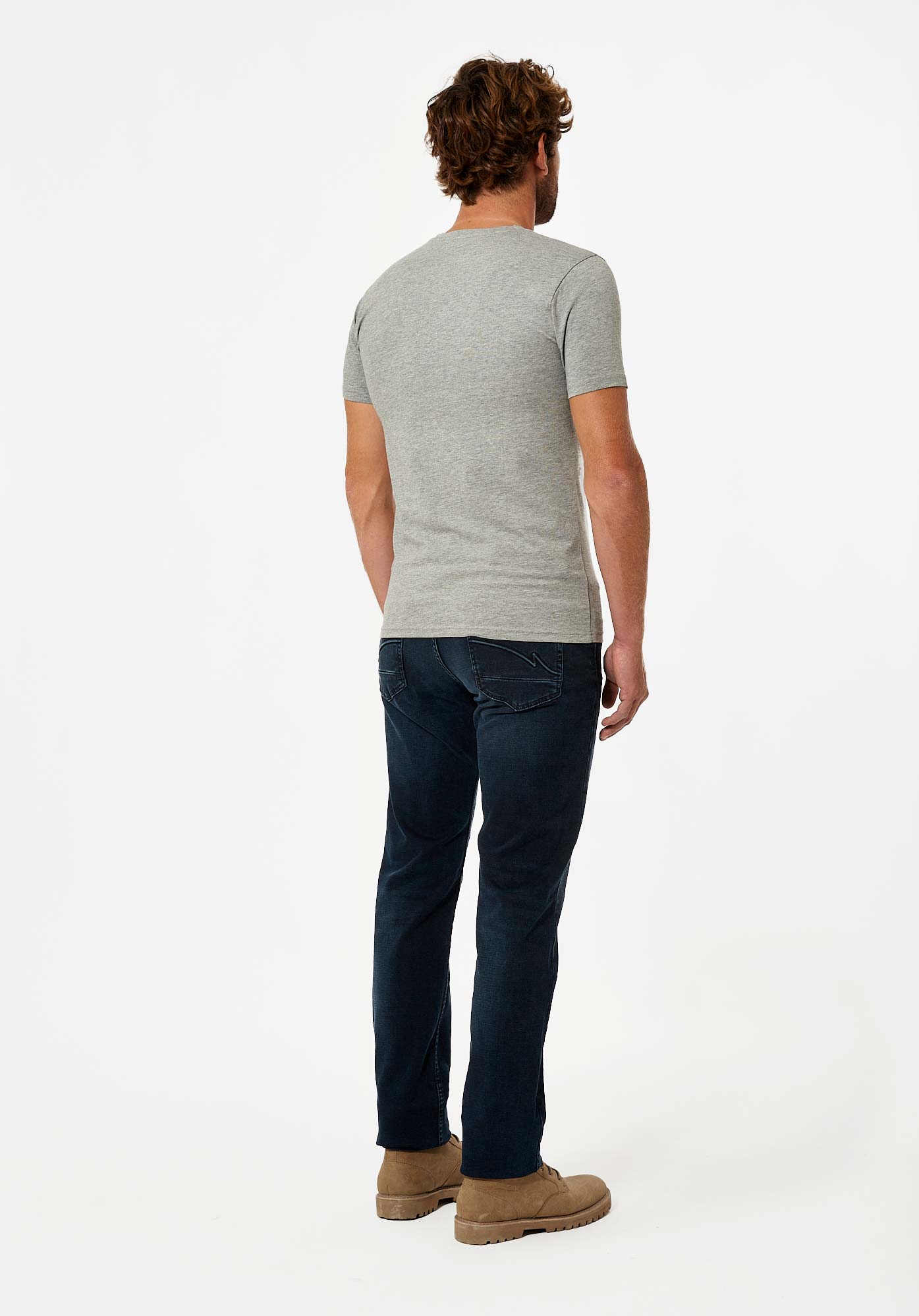 GIFT   Coffret de 2 t-shirts gris et noir homme