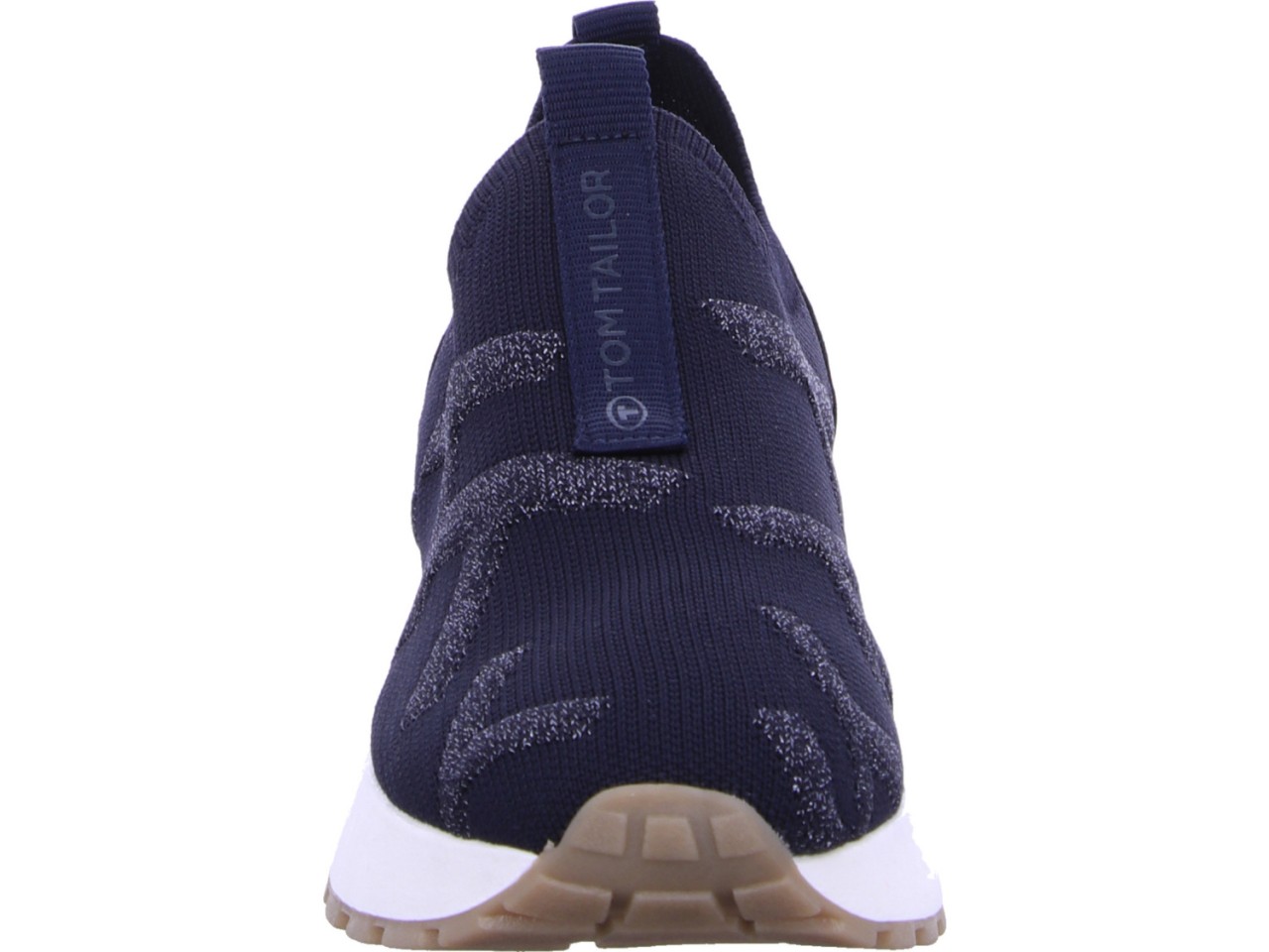 SUPREMO Sportliche Slipper blau